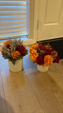 Floral and vases