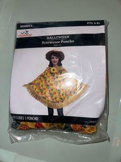 Scarecrow pancho costume
