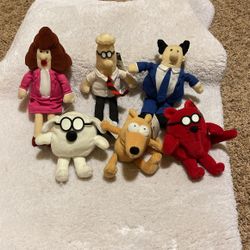 Dilbert Gund Plushie WITH Tags Scott Adams 90’s Collection
