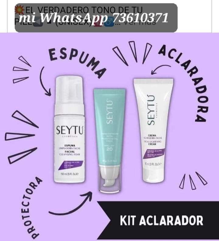 Crema Aclaradora Seytu