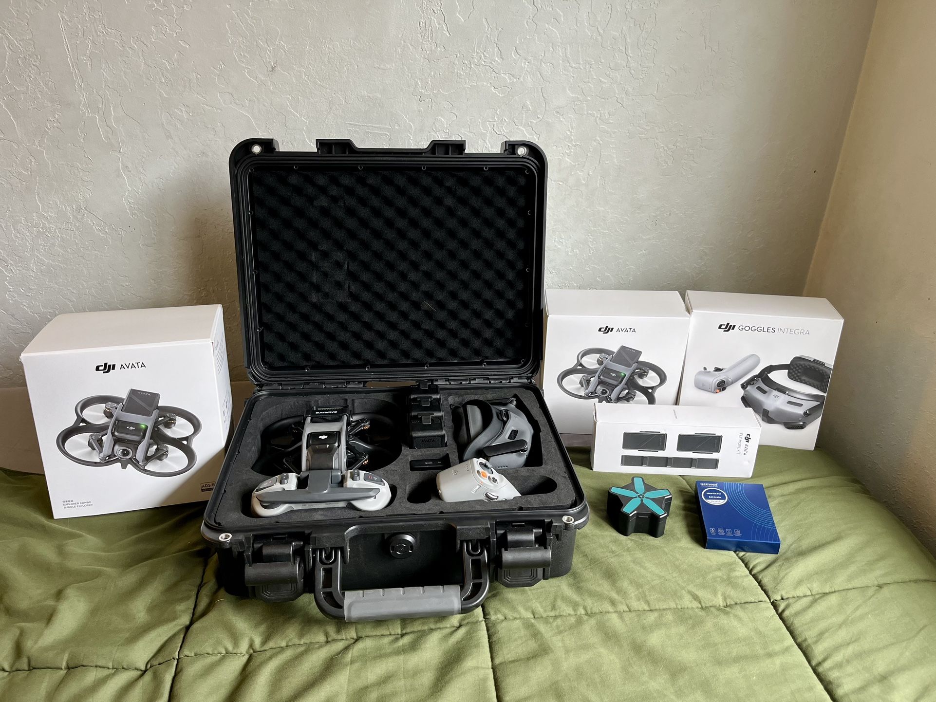 DJI Avata W/ Fly More Kit and FPV Remote Controller 2 + DJI Care Refresh + Extras! TAKING OFFERS!