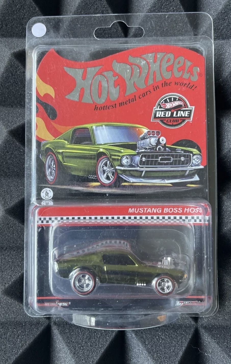RLC Hot Wheels Mustang Boss Hoss 1:64 Car - Green (HGW16)