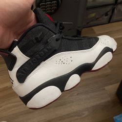 6 Rings Jordan’s Black And Red