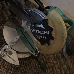 Hitachi Miter Saw. 