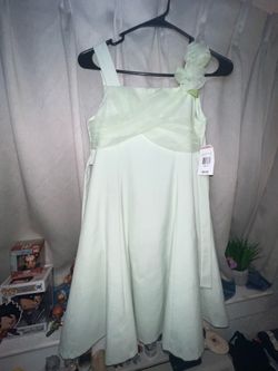 Brand New Girls Mint Green Party Dress Size 12