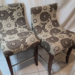 2 Bar Stools For Island Height Solid Wood! 