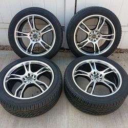 18" MB Racing Wheels & Tires 