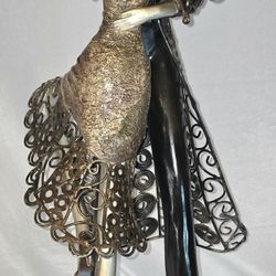 Let's Dance 30" Sculpture Of Dancers