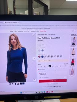 Lulu lemon women’s long sleeve tee