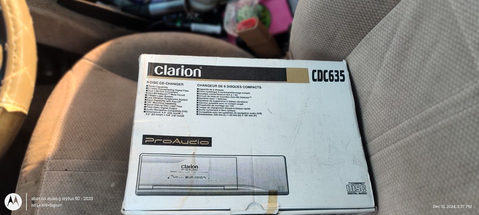 Clarion 6 Disc CD Changer