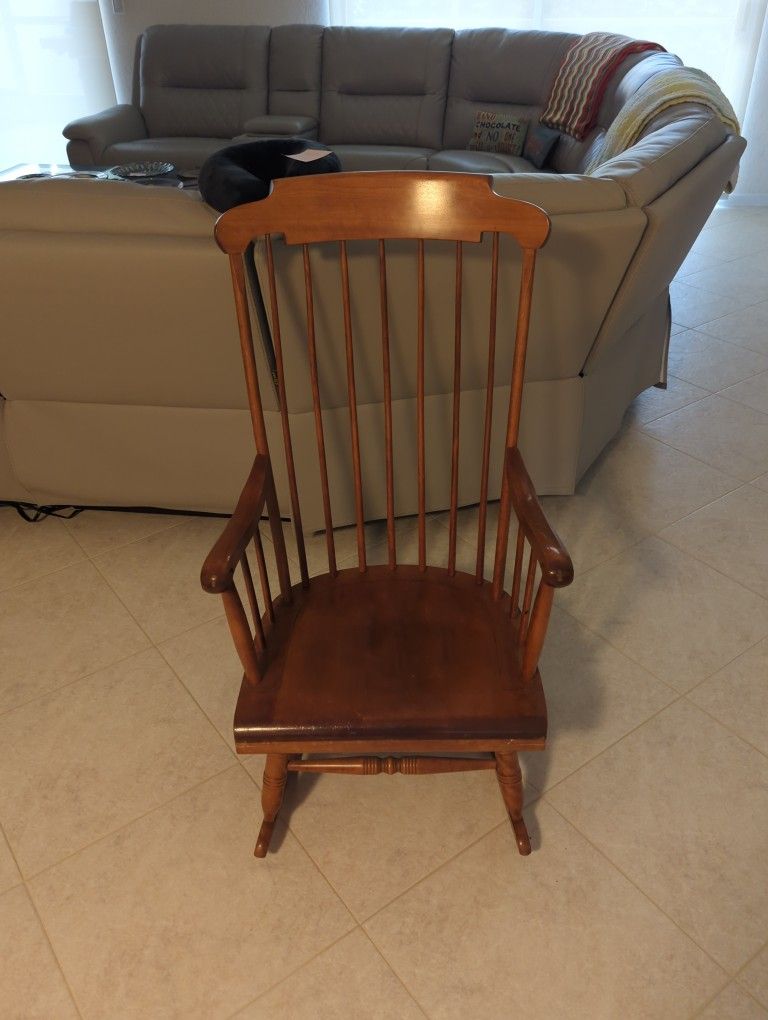Antique Rocking Chair Acquired 1957