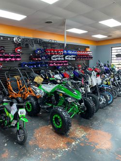 Dirt bike, go kart, ATV