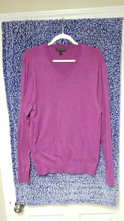"PURPLE" MEN'S BANANA REPUBLIC MEDIUM SWEATER
