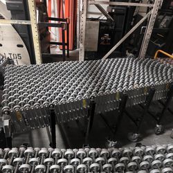 Uline Best Flexible 200 Expandable Portable Gravity Conveyor 