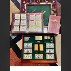 Air Pump For Bicycle, Tires, Air Mattresses, Swim Floats Basketball Monopoly game Franklin meant executive mahogany wood felt lining banker drawer old