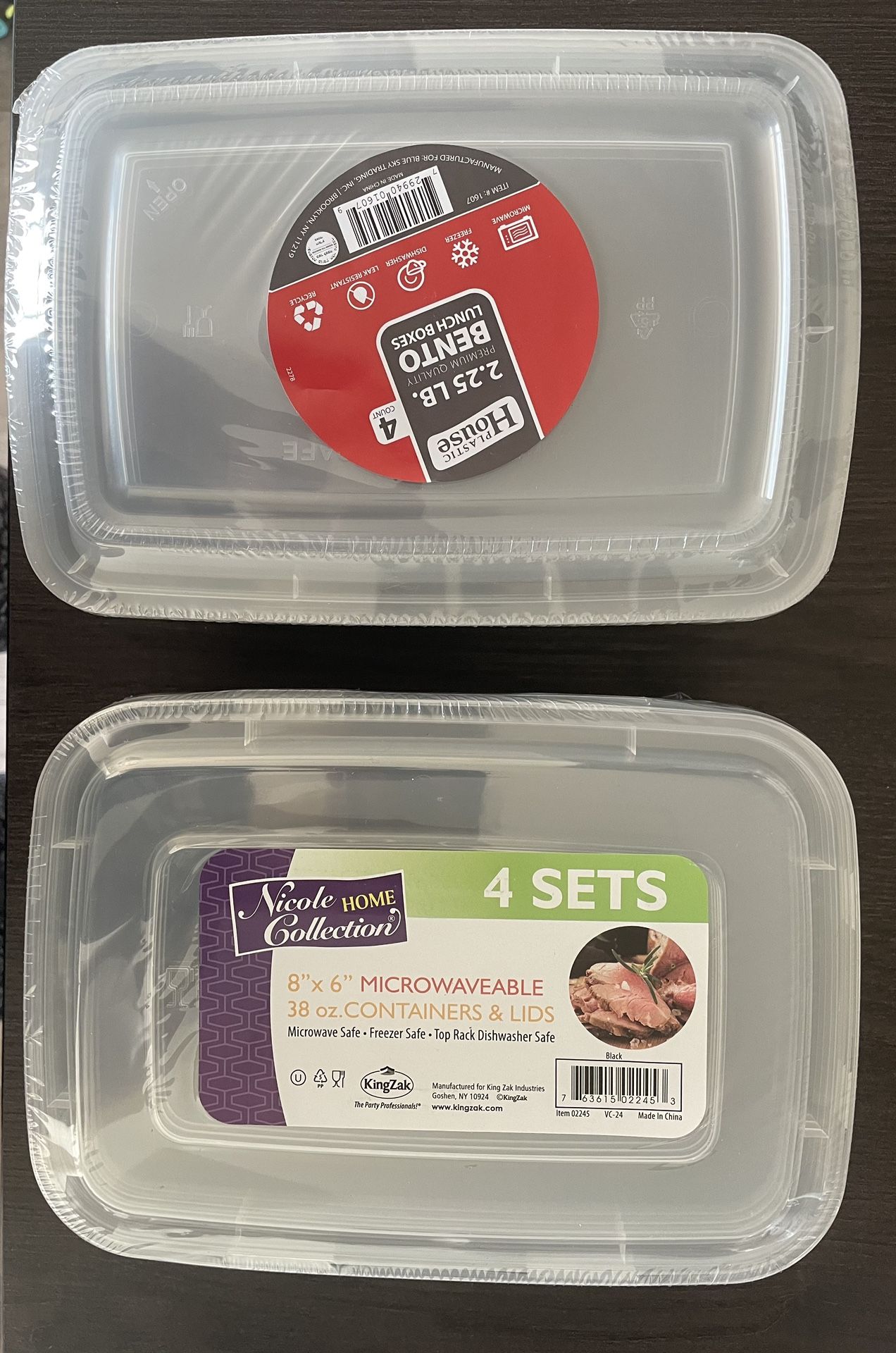 Food containers