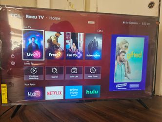 55" TCL Roku Smart TV