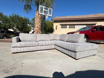 Gray Sectional Couch - Free Delivery