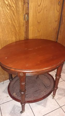 Vintage Ethan Allen Classics Oval End Table