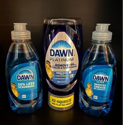 (PACK OF 3) DAWN DISH SOAPS