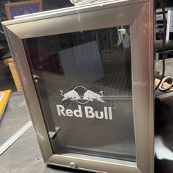 Red Bull Mini Fridge (countertop size)