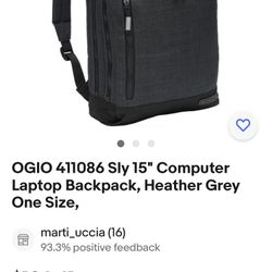 Custom  OGIO Sly 15’  Computer/Laptop Carrier 
