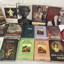 Colección De Libros De Isabel Allende 