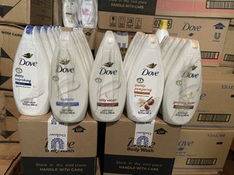 Dove Body Wash 6 Pcs Only 25$