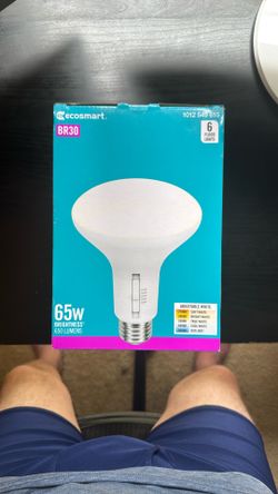 Floodlight Bulbs - 6 Pack - 65 Watt - Dimmable