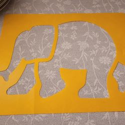 Large Animals Stencils 13x17