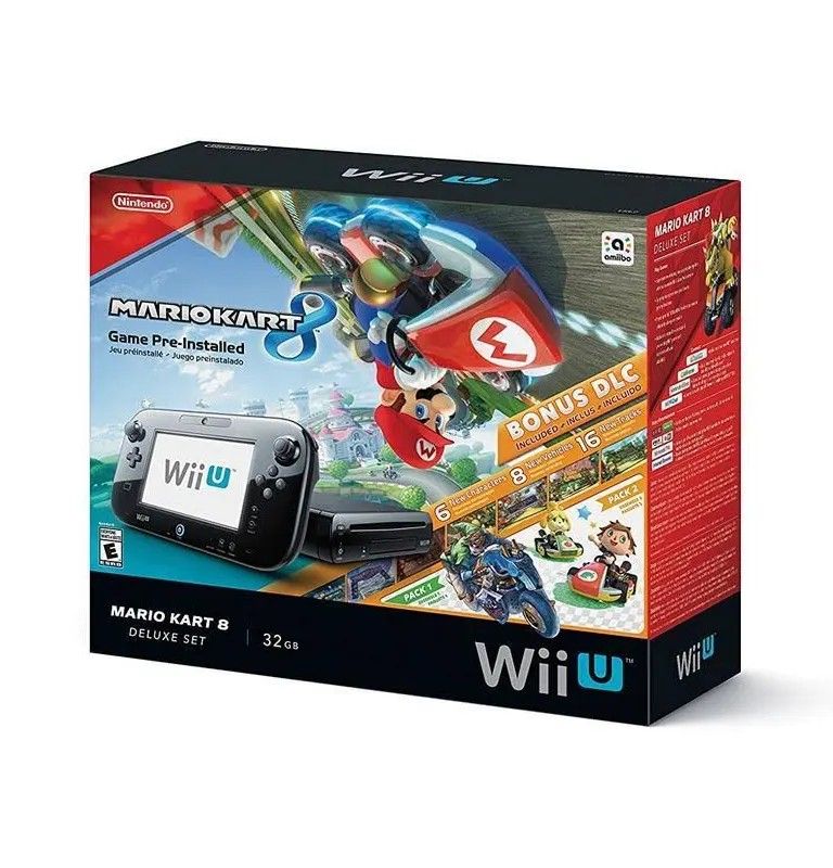 PRE OWN Nintendo WiiU Mariokart 8 Delux