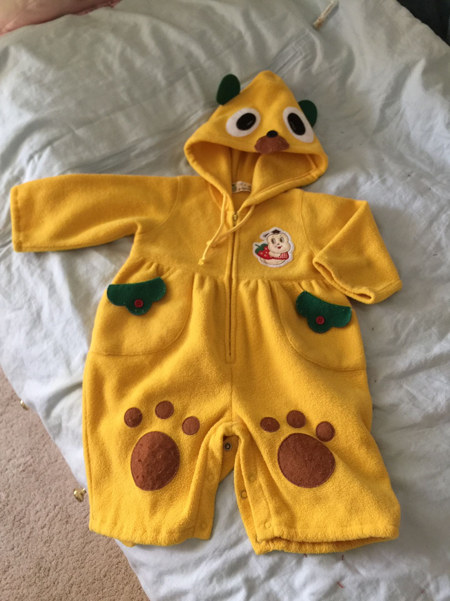 Bear Costume /warm Fleece Jumpsuit
