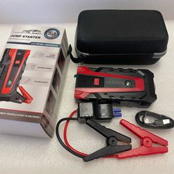 Jump Starter 3000 Amp - 12v Power Bank - Flashlight- Compass- Car Jumper