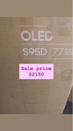 Samsung - 77” Class S95D Series OLED 4K UHD SamsungVision AI Smart Tizen TV