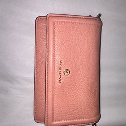 Pink Michael Kors Wallet Bag 