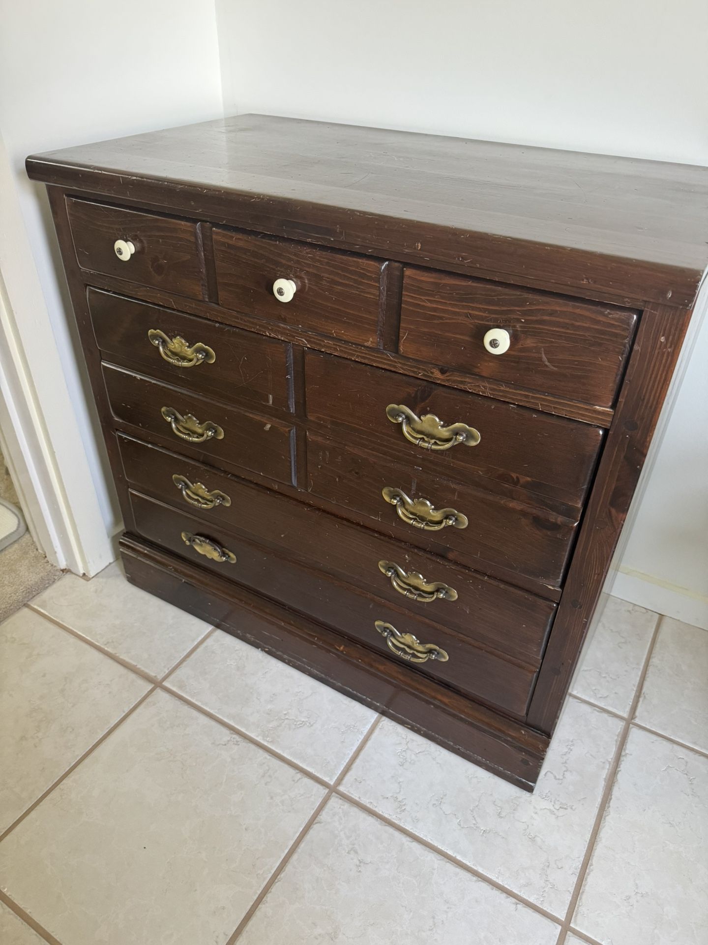 Solid Wood Dresser