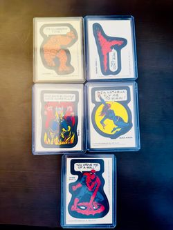 Marvel Stickers 1975