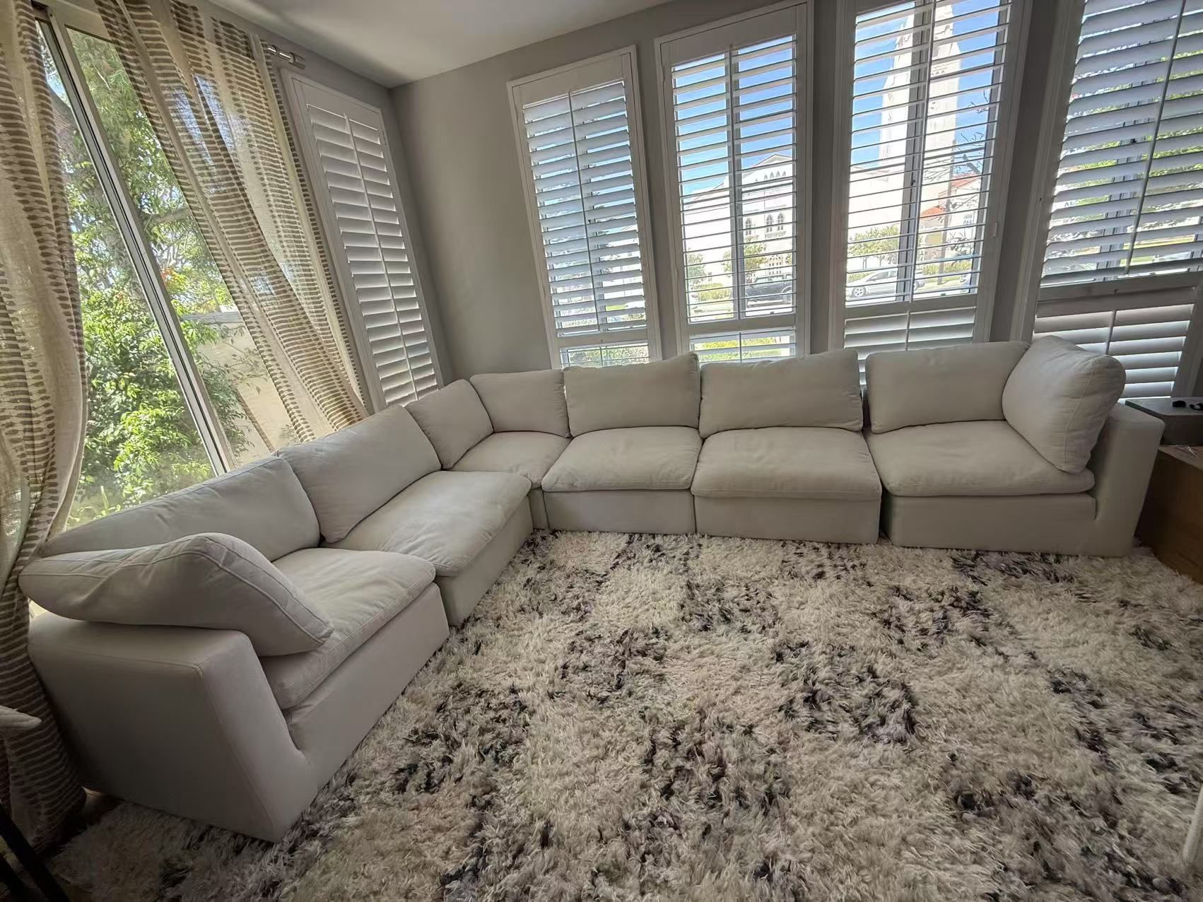 Sectional Modular Sofa 6pc for Sale