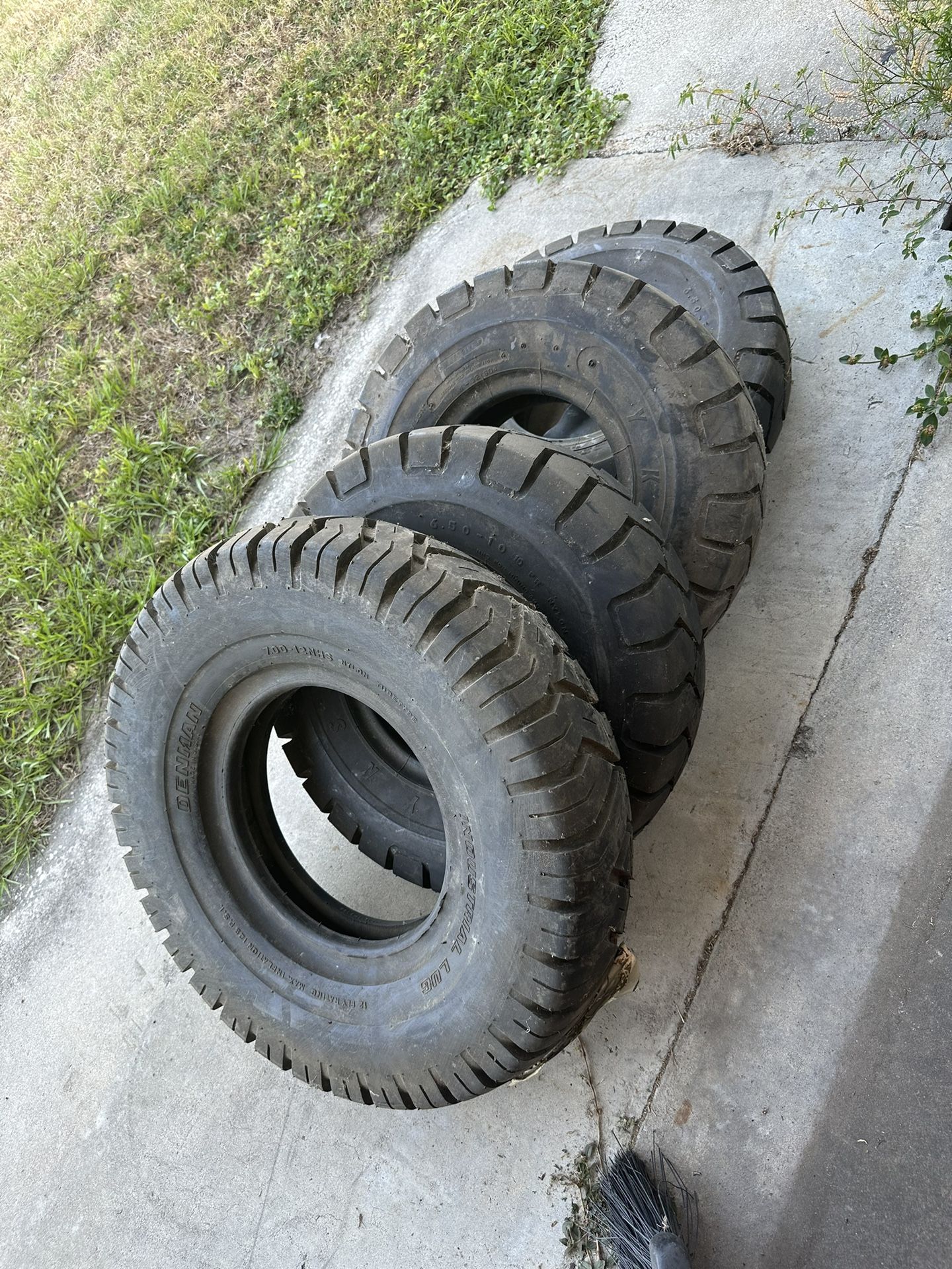 Forklift Pneumatic Tires 6.50-10