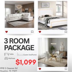 New 3 Room Package Deal Queen 