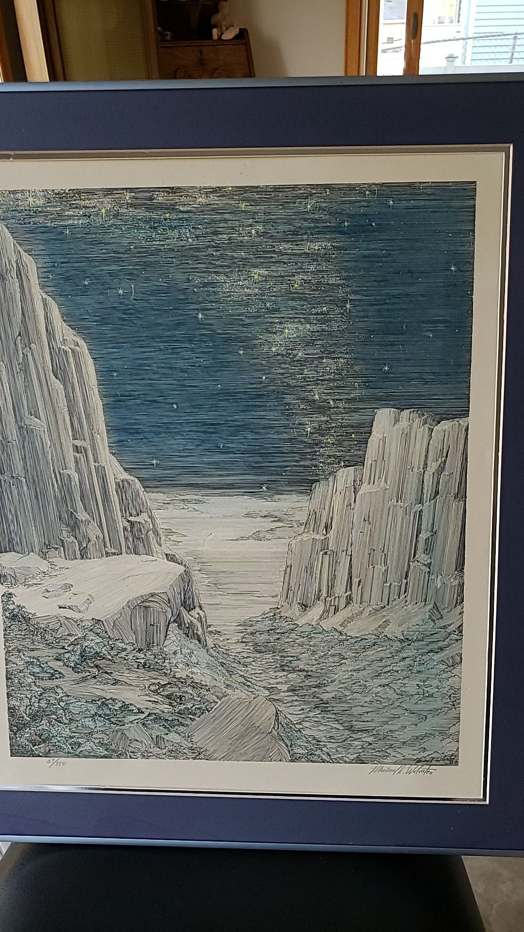 MICHAEL S. WOLVERTON LITHOGRAPH # 69/350