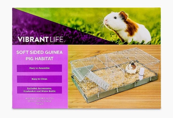 Brand New! Vibrant Life Soft-Sided Guinea Pig Habitat (NIB)