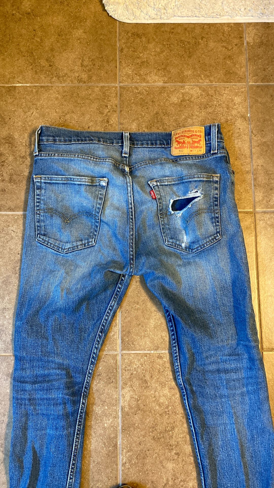 Men’s Levis 512 33x30