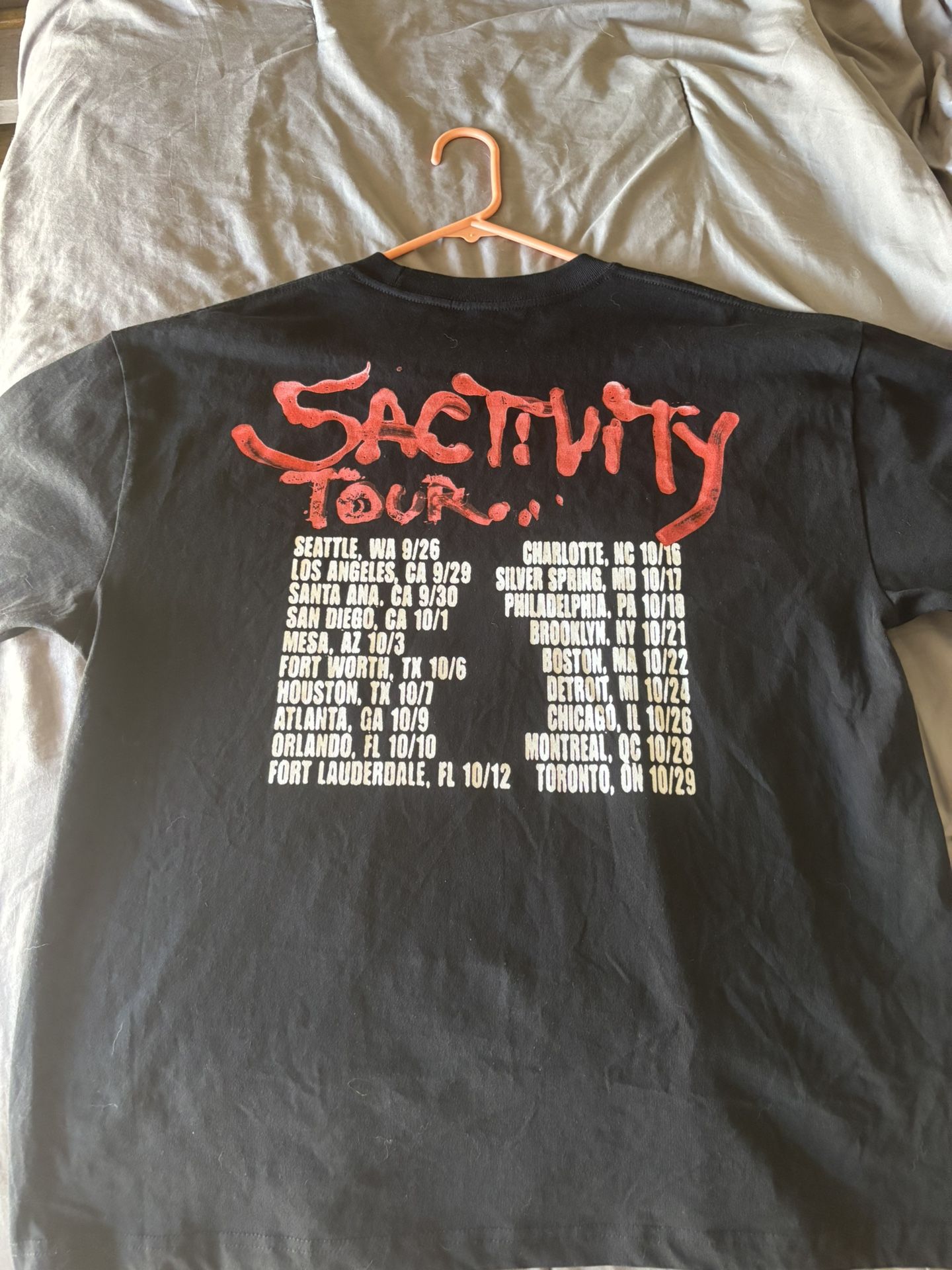 Brand New HXG 5ACTIVITY Tour Tee Shirt