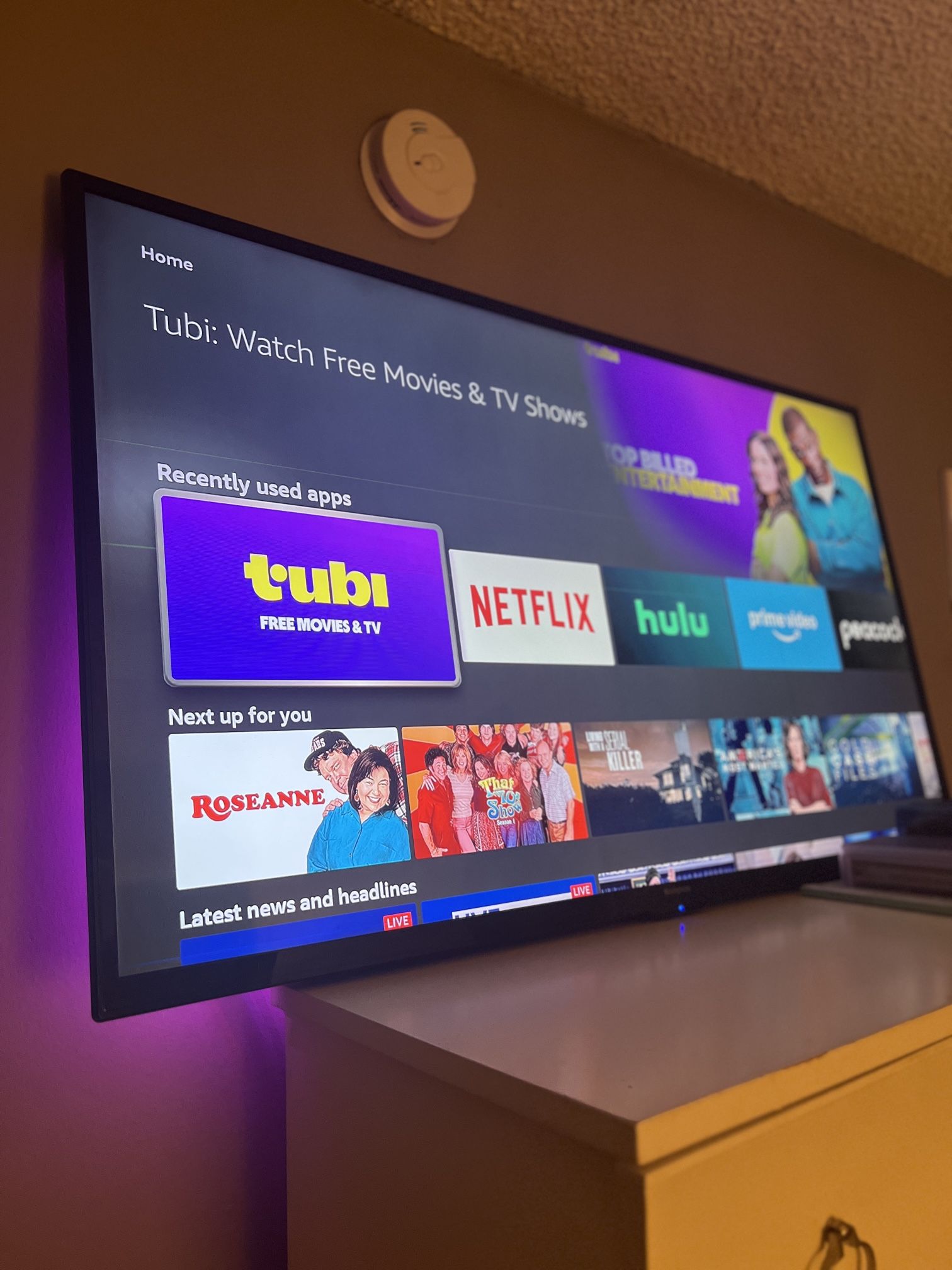 50 Inch Flat Screen T.V.