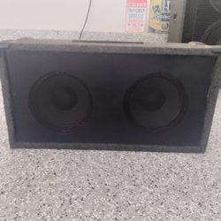 2x10s Celestions Cabinet 