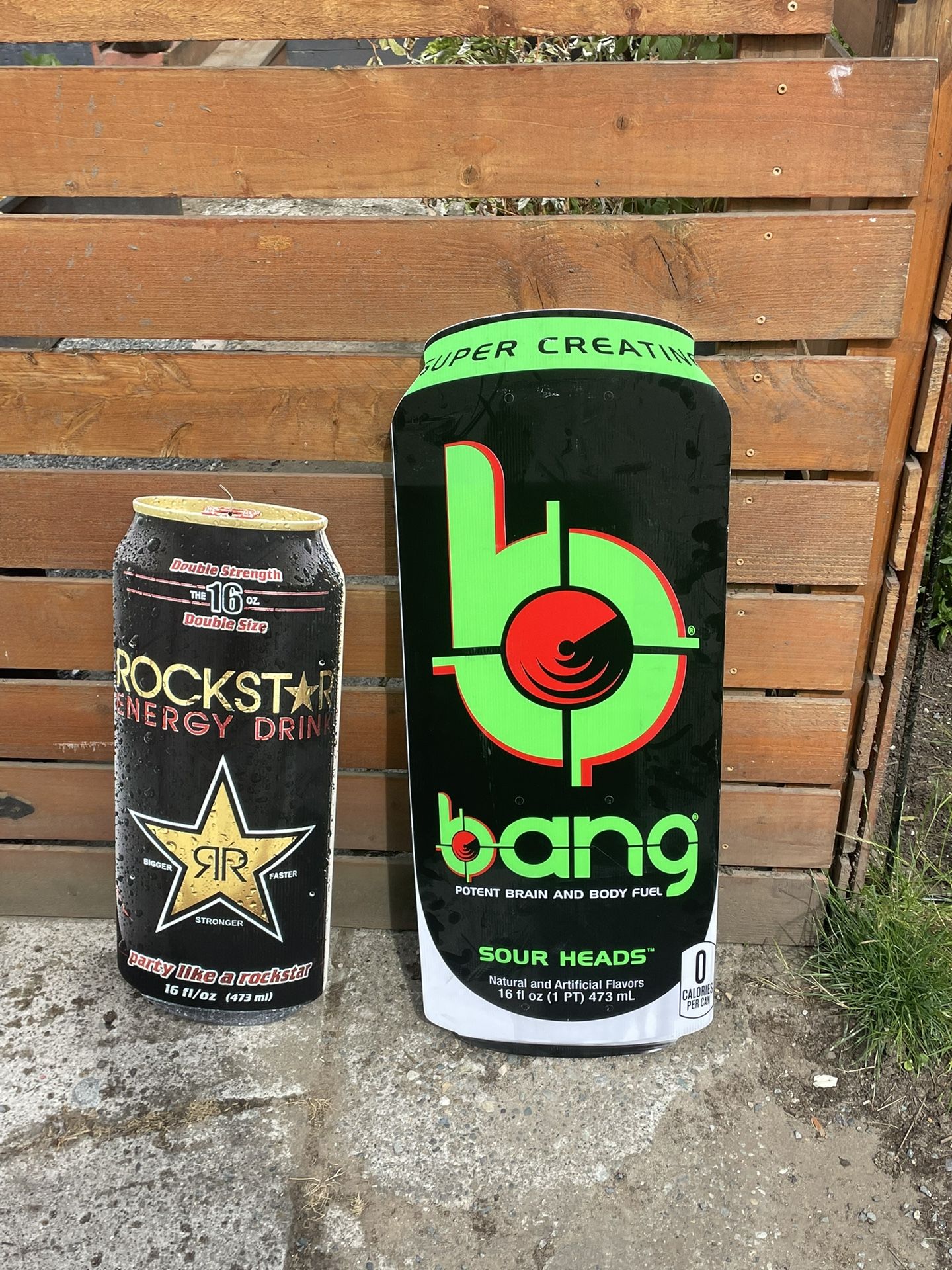 Energy Drink Oversized Promotional Cutouts