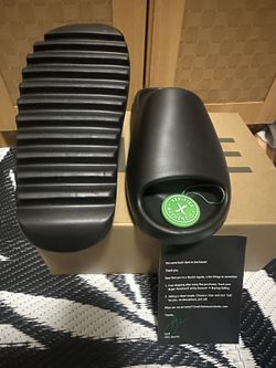 Onyx Yeezy Slides