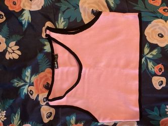 Pink Crop Top