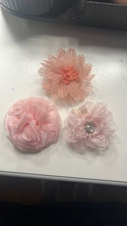 Flower Hair Clips